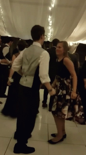 Man and Woman Dancing