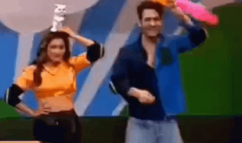 Man and Woman Dancing