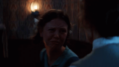 Man And Woman Dancing In Dark Room GIF