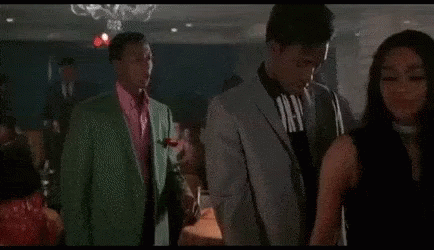 Man And Woman Dancing In Restaurant GIF
