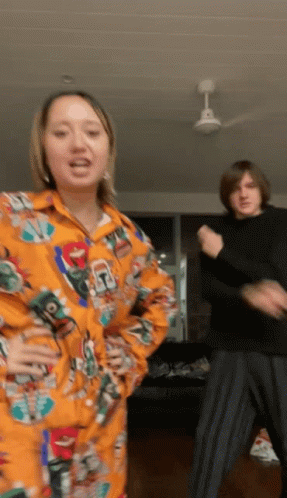 Man and Woman Dancing