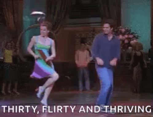 Man and Woman Dancing Together