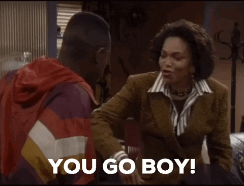 Man and Woman Fighting Woman Saying You Go Boy