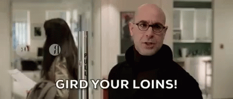 Man And Woman Gird Your Loins GIF