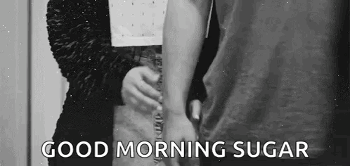 Man And Woman Holding Hands Good Morning Sugar GIF
