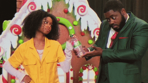 Man And Woman Holding Onto Sprite Cranberry Bottle GIF