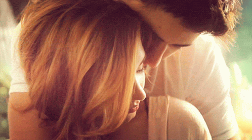 Man And Woman Hugging GIF