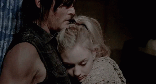 Man And Woman Hugging GIF