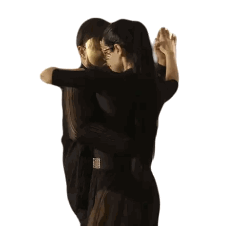 Man and Woman Hugging