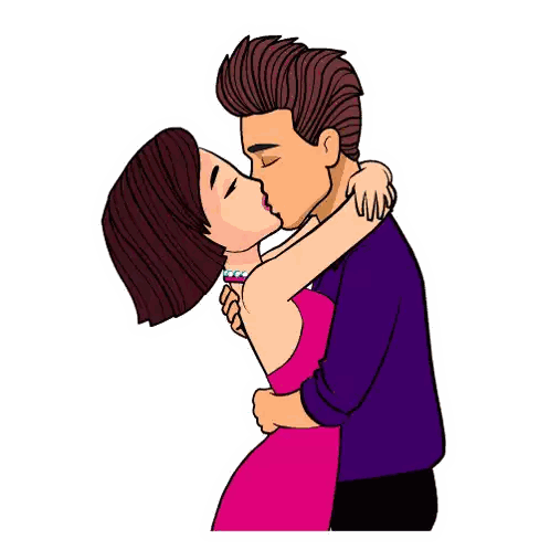 Man and Woman Hugging and Looking at Each Other