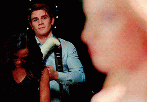 Man And Woman Hugging Be You Know Like A Power Couple GIF