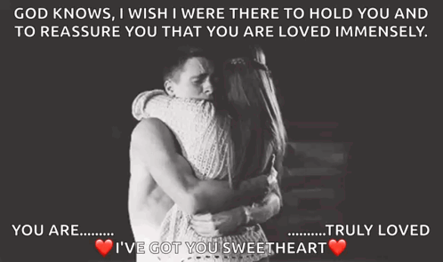 Man and Woman Hugging God Knows