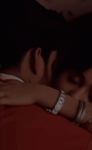 Man and Woman Hugging Saying Love You