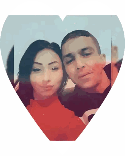 Man and Woman in Heart Shape