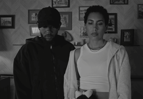 Man And Woman In Living Room GIF