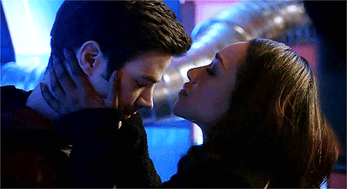 Man and Woman Kissing