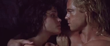 Man And Woman Kissing GIF