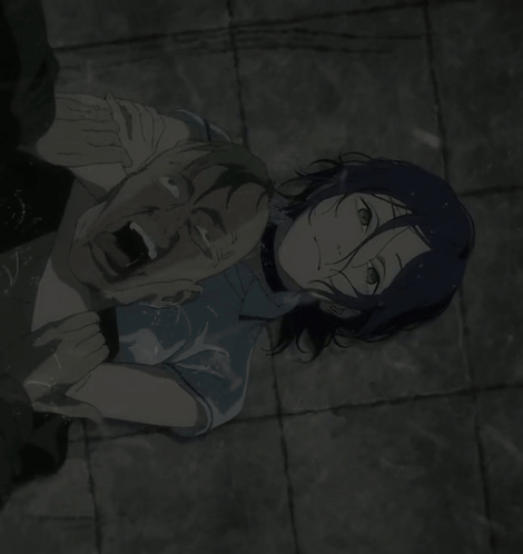 Man and Woman Laying on Ground