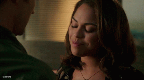 Man And Woman Looking At Each Other GIF