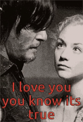 Man And Woman Looking At Each Other I Love You You Know Its True GIF