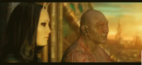 Man And Woman Looking At Each Other GIF