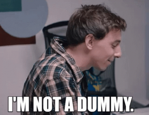 Man And Woman Looking At Each Other Saying Ok I Need That In Captain Dummy Talk Kaylee GIF