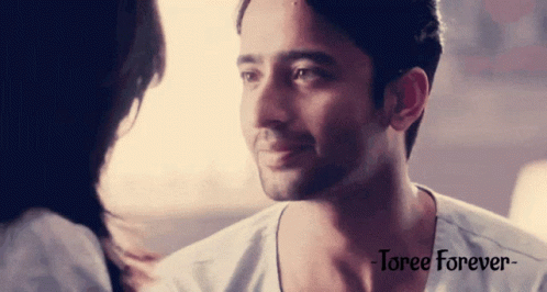 Man and Woman Looking at Each Other Saying Toree Forever