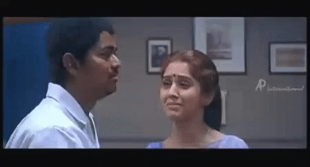 Man and Woman Looking Into Each Other's Eyes