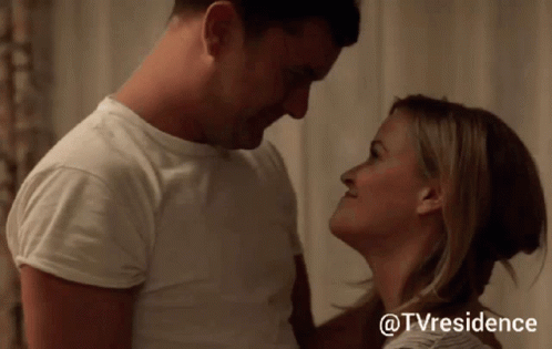 Man And Woman Looking Into Each Other's Eyes @Tvresidence GIF