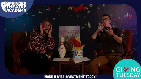 Man And Woman Make Wise Investment Today GIF