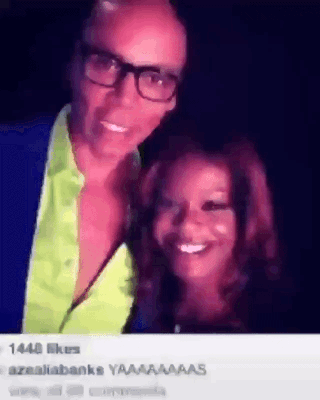 Man and Woman Posing with Glasses