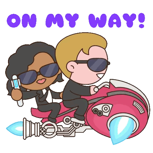 Man and Woman Riding Motorcycle