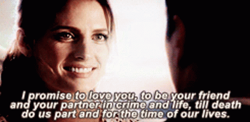 Man and Woman Saying I Promise to Love You