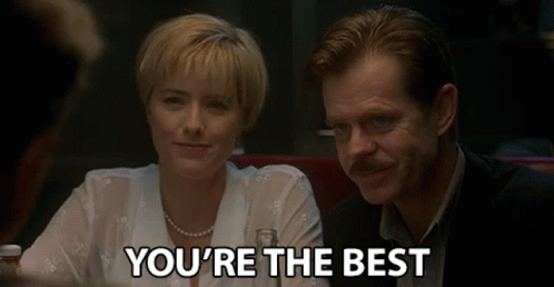 Man And Woman Saying You're The Best GIF