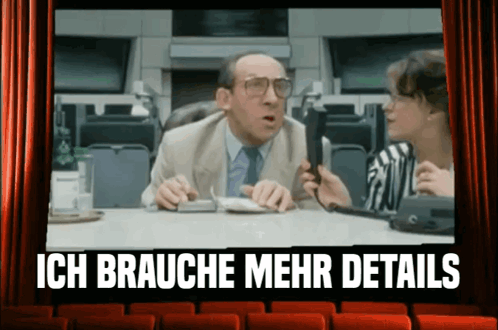 Man And Woman Sitting At Table GIF