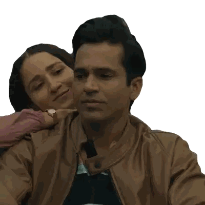Man and Woman Sitting, Woman with Watch