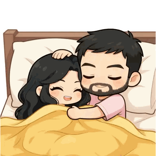 Man and Woman Sleeping Together
