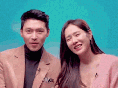 Man And Woman Smiling Together GIF