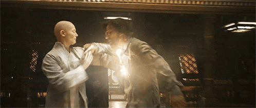 Man And Woman Standing Next To Each Other GIF