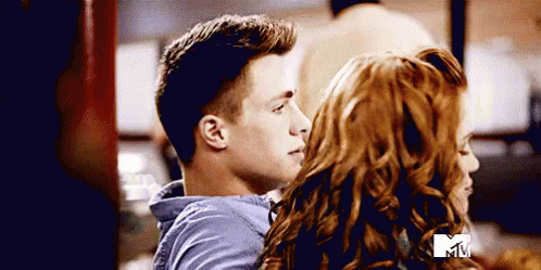 Man And Woman Standing Together GIF