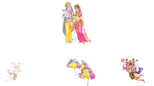 Man and Woman with Balloons Painting