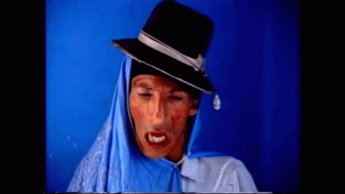 Man And Woman With Chicago Fire Advertisement GIF