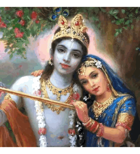 Man and Woman With Flute