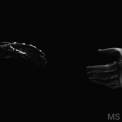 Man and Woman With Ms