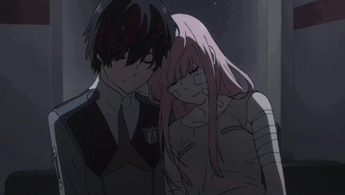 Man and Woman With Shooting Star