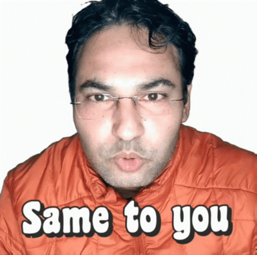 Man Angry Say Same To You GIF