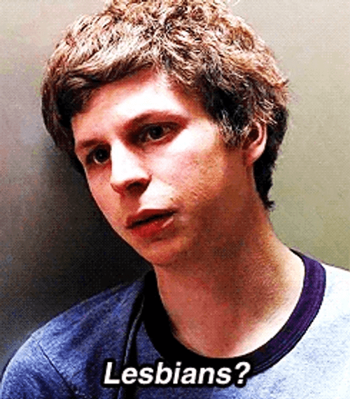 Man Asking About Lesbians GIF