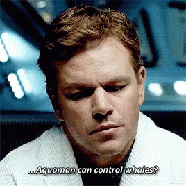 Man Asking If Aquaman Controls Whales GIF
