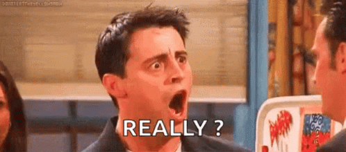 Man Asking Really?