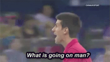 Man Asking What Is Going On Man